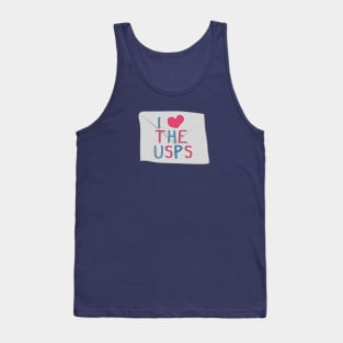 I love the USPS (save the USPS) Tank Top